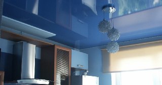 Натяжной потолок на кухню Октябрьский, цена от 6415 руб.