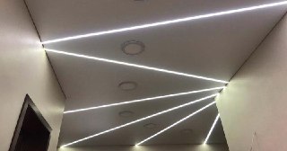 Световые линии на потолке Октябрьский, цена от 2629 руб.